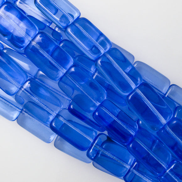 cz 15x10 rec trns lgt sapphire 12pcs