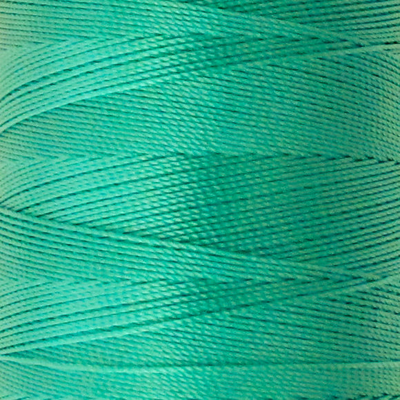 Thread size 6 light teal 400metres