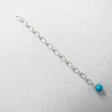 Sterling sil 50mm extend chain h/lite 2p