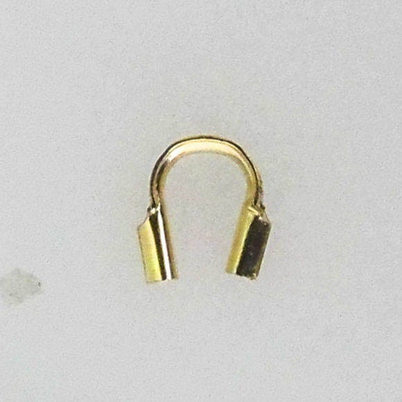 Gold Filled 0.48mm wire protector 2pcs