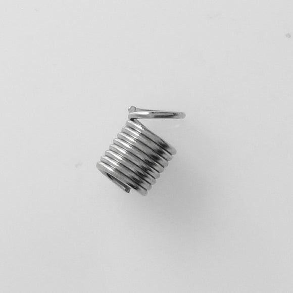 Metal 5mm spring nickel 10pcs