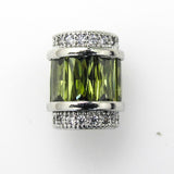 Metal 12x8mm Olive NF NKL 1pcs