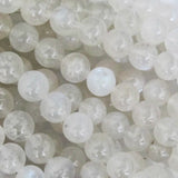 Semi Prec 8mm rnd Moonstone 22pcs