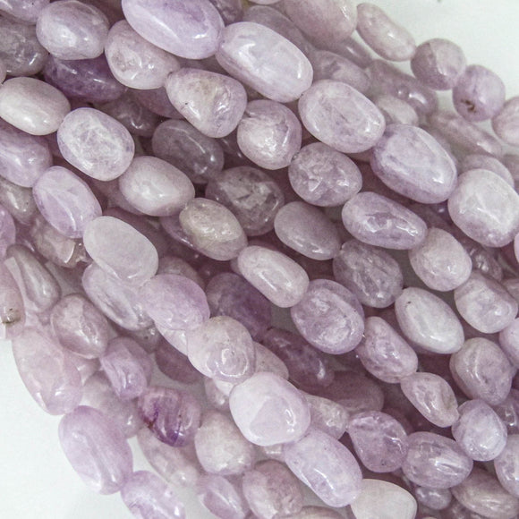 Semi Prec 8mm Nugget AA Kunzite 22pcs