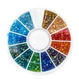 Seed Beads Pearlised Mix 12 ass Col 7.5g NFD