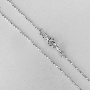 Sterling Silver 1.2mm Necklace 50cm