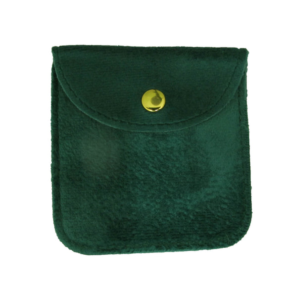 Velvet Gift bag 7x7cm Moss 2pcs