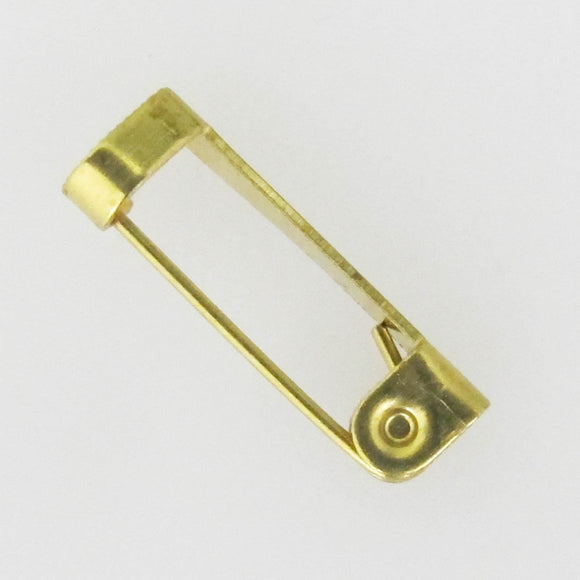 metal 15mm brooch back raw 10pcs
