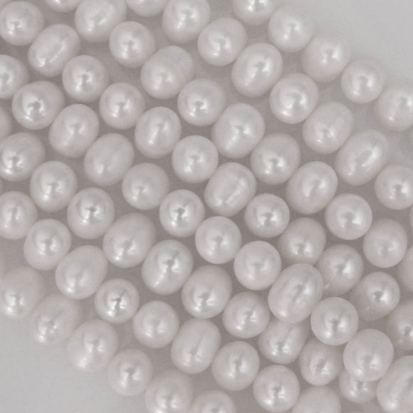 Semi Prec 8mm Potato HQ ivory pearl 55+p