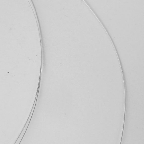 Sterling Sil 0.5mm round wire 1mt (cut)