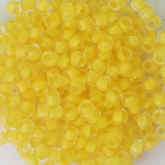 Toho #8 973 rnd neon cham yellow lin 10g