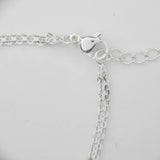 S Steel Jewellery 18cm BLET NF SIL 2pc