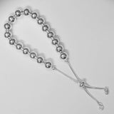 Metal 8mm rnd Blet/Box Chain NF SIL 1p