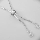 Metal 8mm rnd Blet/Box Chain NF SIL 1p