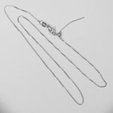 Metal 50cm 1mm box chain NF HQ NKL 2p