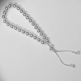 metal 6mm rnd Box chain B/let NF SIL 1pc