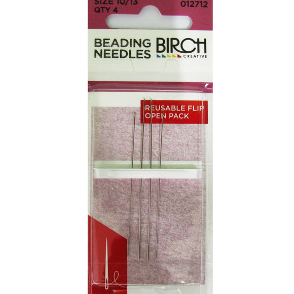 Beading Needle 4pcs size 10/3 1set