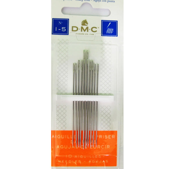 Sharp Needles 10pcs size 1-5 1set