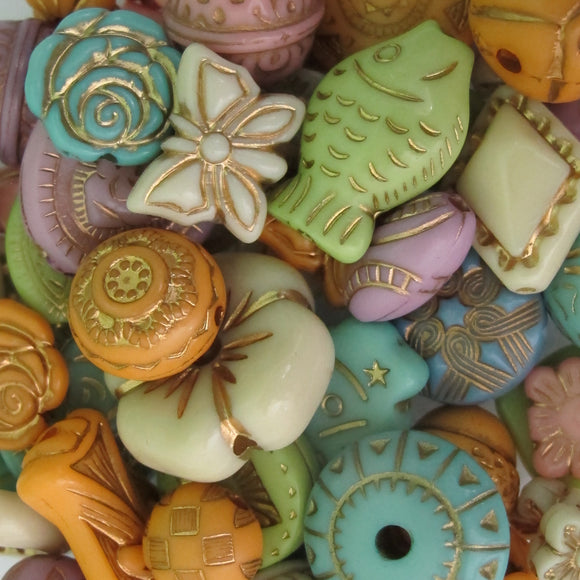 Plas mult mix opaq gold 40gr/60pc+ NFD