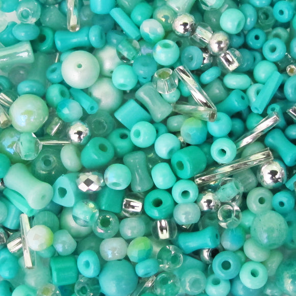 Cg Mulit mix glass Turquoise 40grams NFD