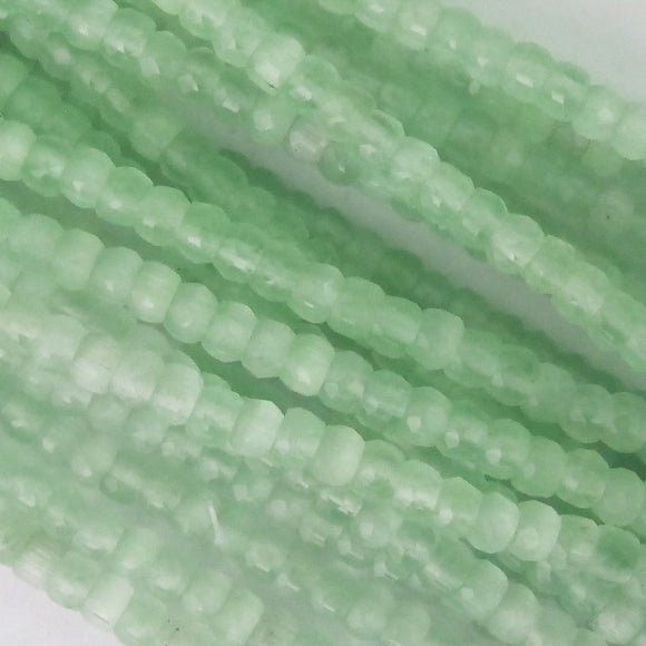 Cg 2x3mm rond Catseye MINT 90pcs