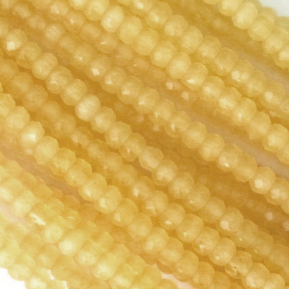 Cg 2x3mm rond Catseye BANANA 90pcs