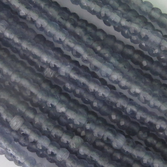 Cg 2x3mm rond Catseye AMETHYST 90pcs