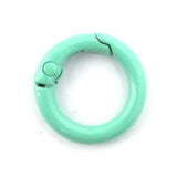 Metal 20mm rnd clasp MINT 6pcs