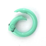 Metal 20mm rnd clasp MINT 6pcs
