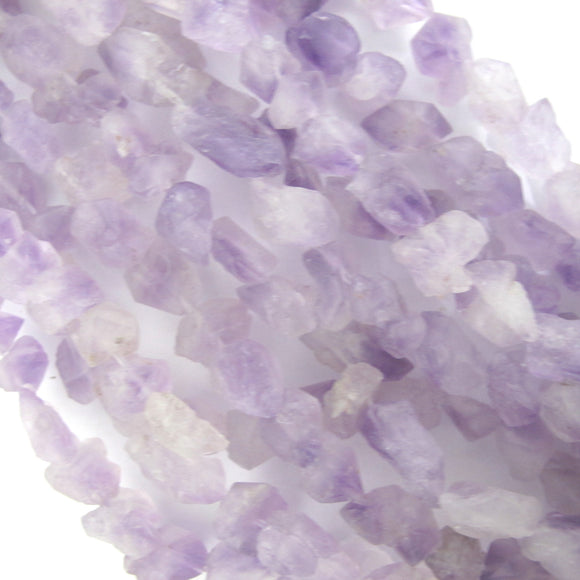 semi prec nuggets amethyst matt 40pcs