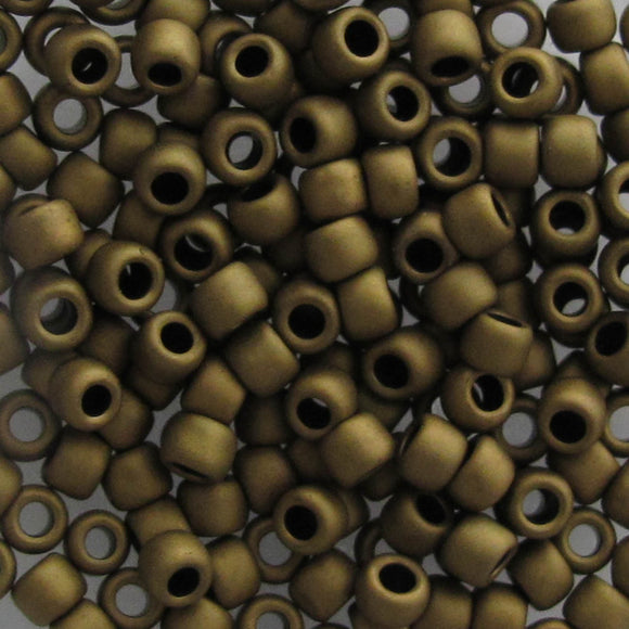 Toho #8 221F rnd matte Bronze 5g