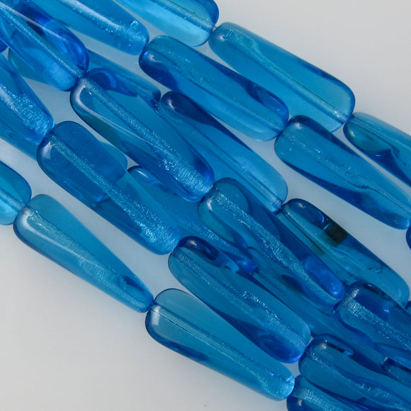 cz 17x6 twist trns capri blue 11pcs