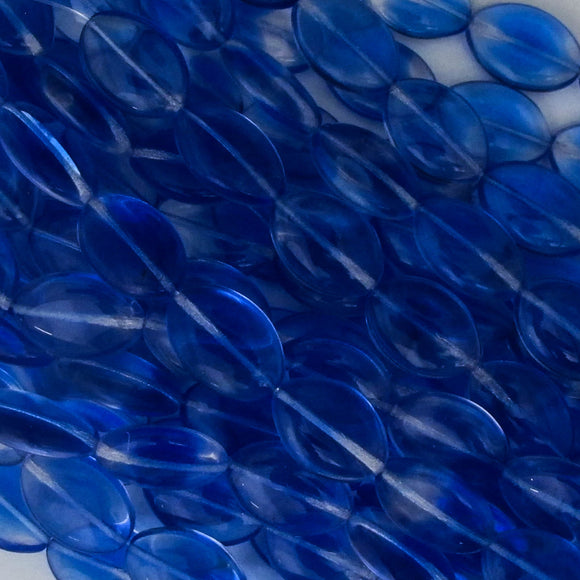 cz 20x14mm flat oval trns 2t saph 10p