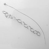 Sterling sil Extension kit pins chain 2p