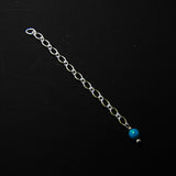 Sterling sil 50mm extend chain h/lite 2p