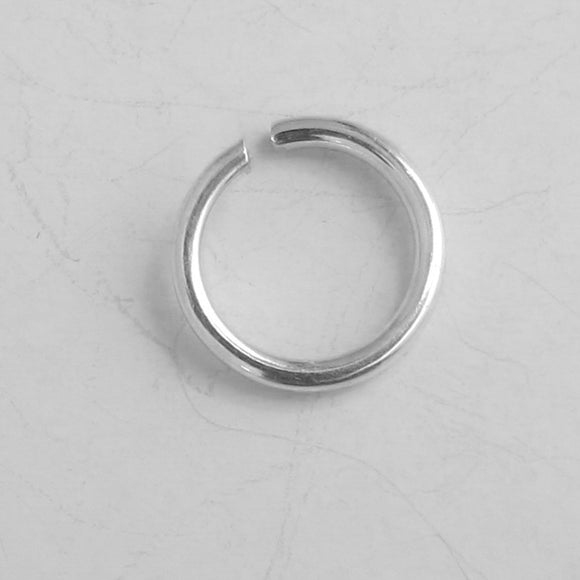 metal 5x.8mm jump ring NF nickel 100pcs