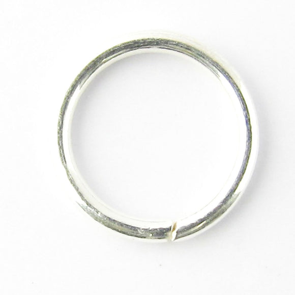 sterling sil 5x1mm ring SOLDERED 10pcs