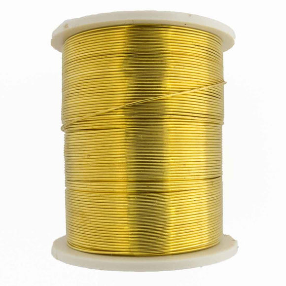 Wire 26 gauge gold 1 roll 20mtr NFD
