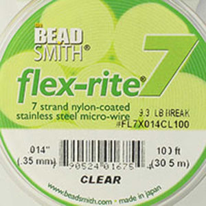 Flexrite .35mm 7st 9.3lb clear 30.5mtr