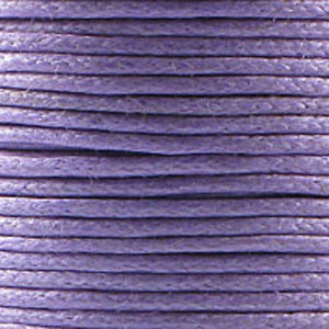 Cord .5mm waxed purple 10metres