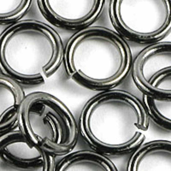 Metal 7x1.2mm jump NF black 100pcs