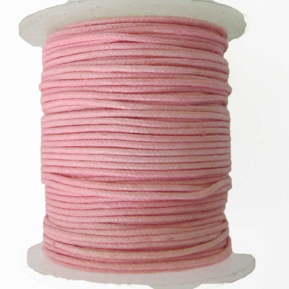Cord .5mm waved pink 10metres