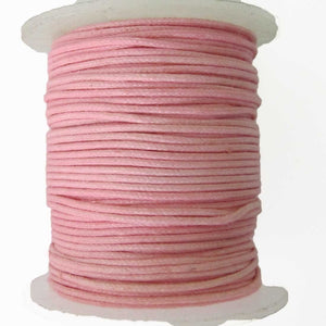 Cord .5mm waved pink 25metres
