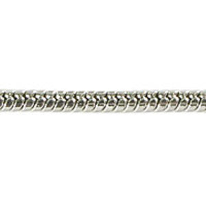 Metal chain 2.5mm rnd snake NF nkl 10mt