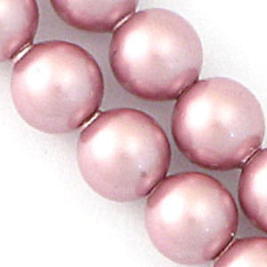Not Available in the Prahran Store - Austrian Crystals 10mm 5810 pwd rose pearl 10pcs