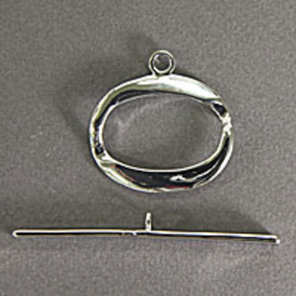 Metal 35mm FOB oval nkl NF 10pcs