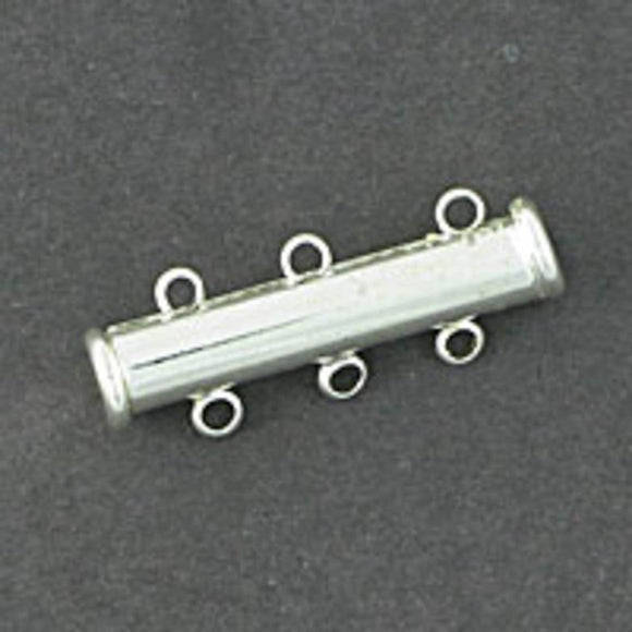 Metal 27x5mm tube slide 3 hle NF nkl 4p