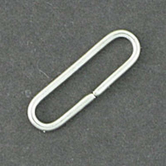 Metal 18x5x1.2mm jumpring NF nkl 30pcs