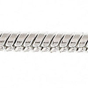 Metal chain 2.5mm snake sil 50metres