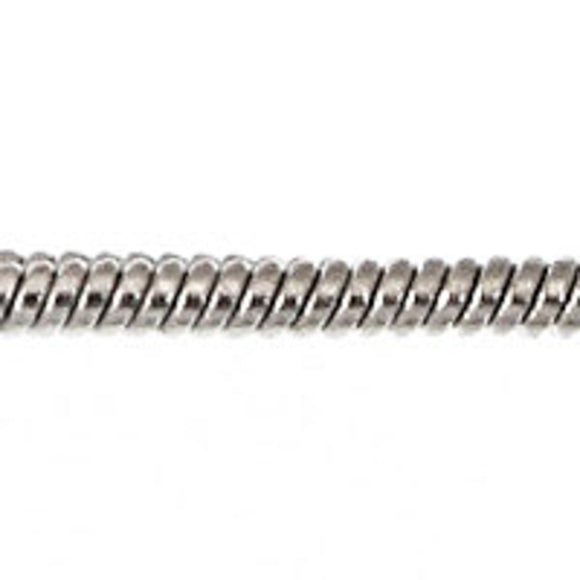 Metal chain 1.2mm snake NKL 50mt